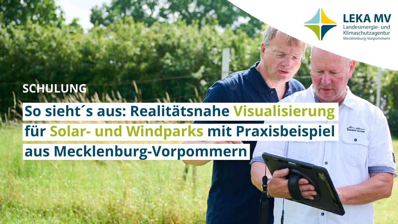 Von 2D-Plänen zu greifbaren Bildern: Wind- und Solarparks mit AR und VR realistisch visualisieren