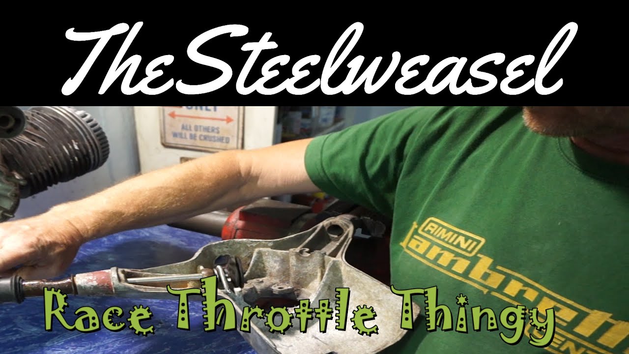 Гоночная штучка-дроссель #LAMBRETTA#THESTEELWEASEL