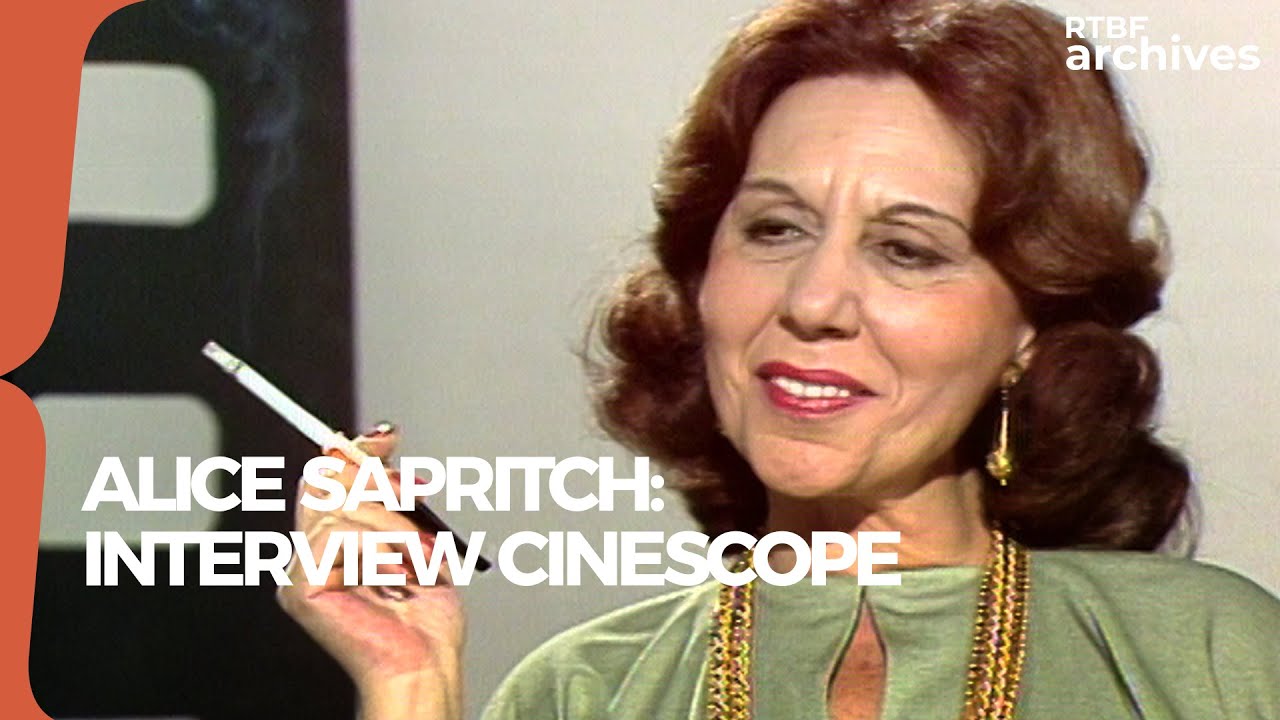 Alice Sapritch : interview Cinescope en 1990 - RTBF Archives