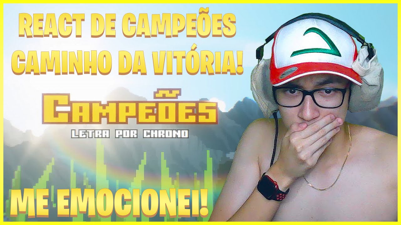 (Me Emocionei!) Reagindo a Campeões (Pokémon) - CAMINHO DA VITÓRIA | Chrono