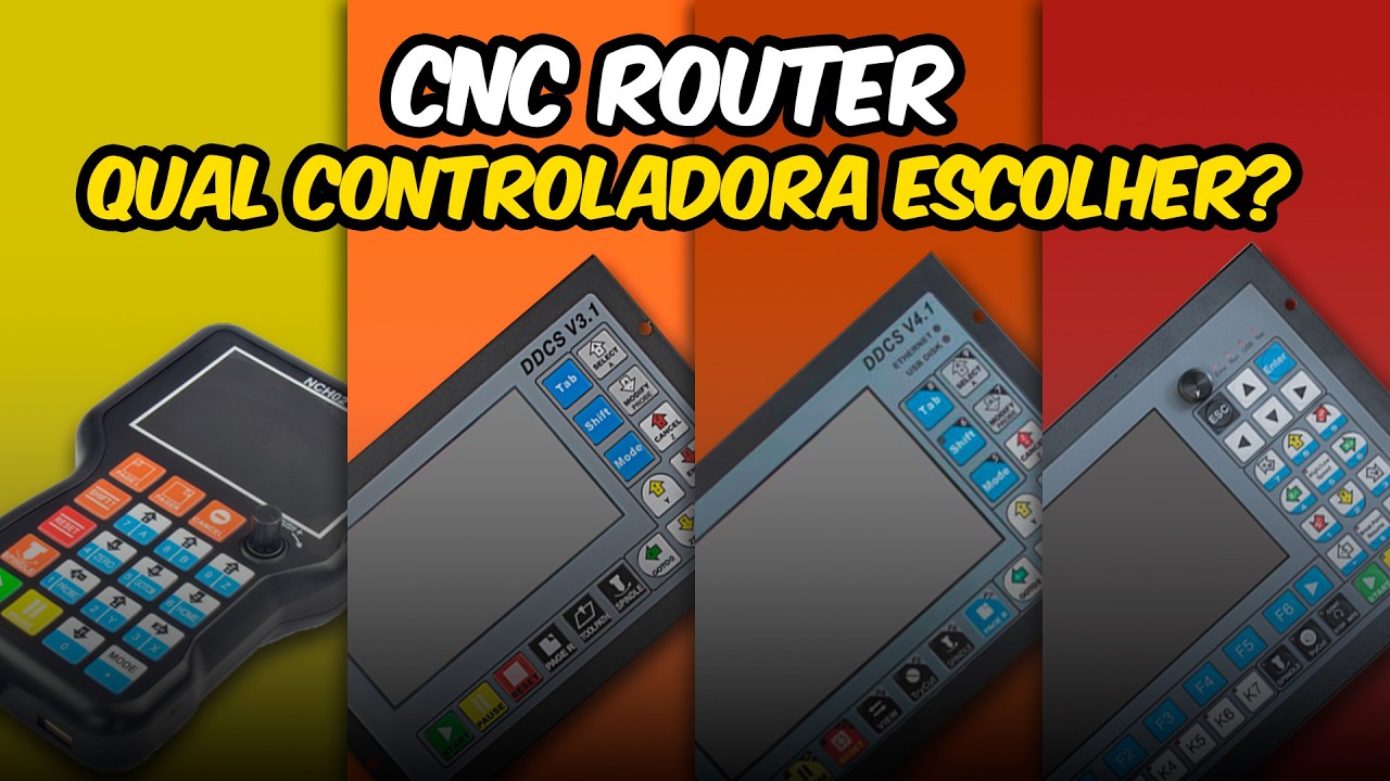 CNC Router - Qual controladora escolher? NCH-02, DDCS V3.1, DDCS V4.1 ou DDCS EXPERT
