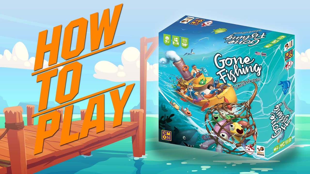BGN บอร์ดเกมไนท์ Gone Fishing ไปตกปลากันเถอะ! - How to Play