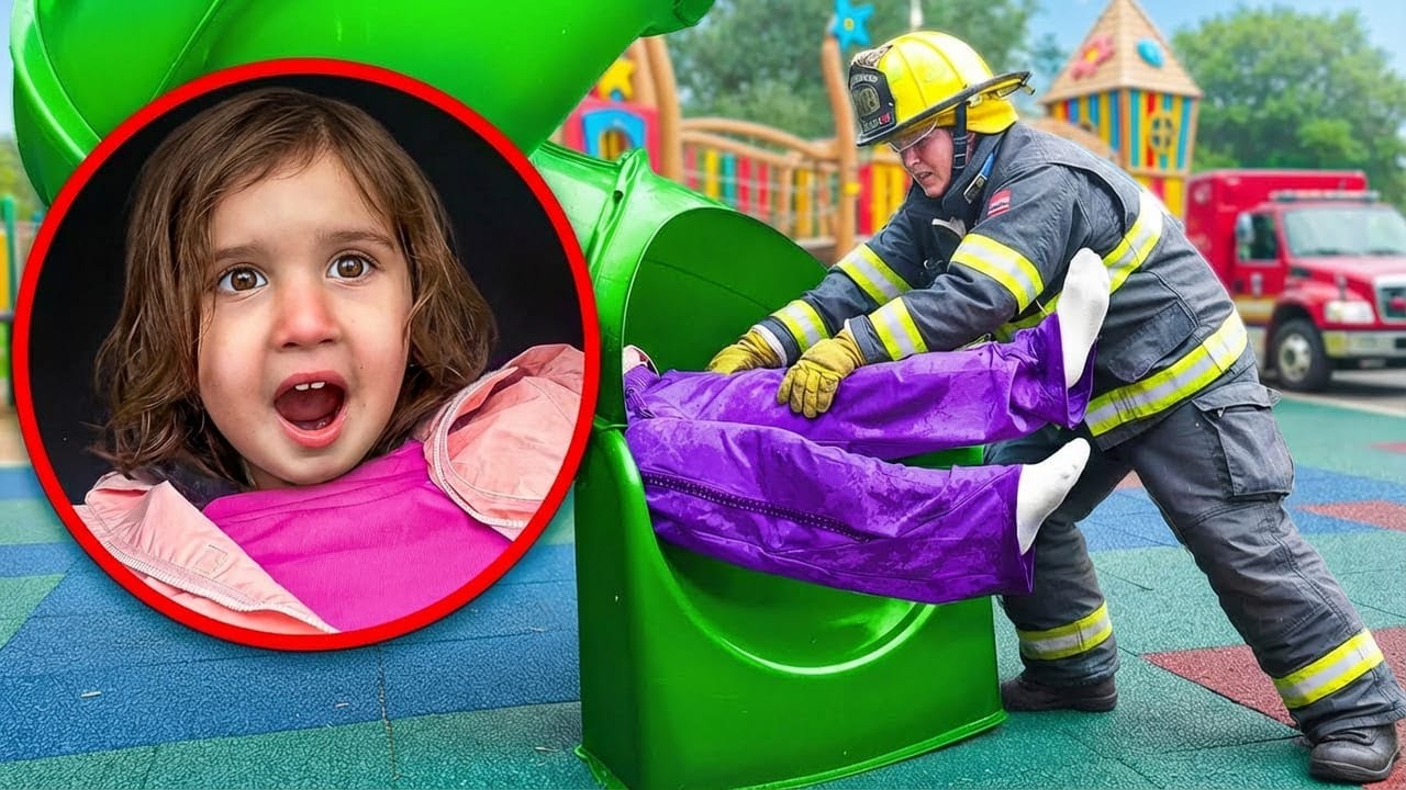 Marija je ZAPELA u Toboganu na Igralištu i NE MOŽE IZAĆI