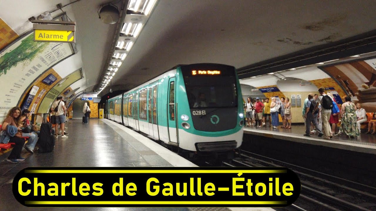Metro Station Charles de Gaulle–Étoile - Paris 🇫🇷 - Walkthrough 🚶