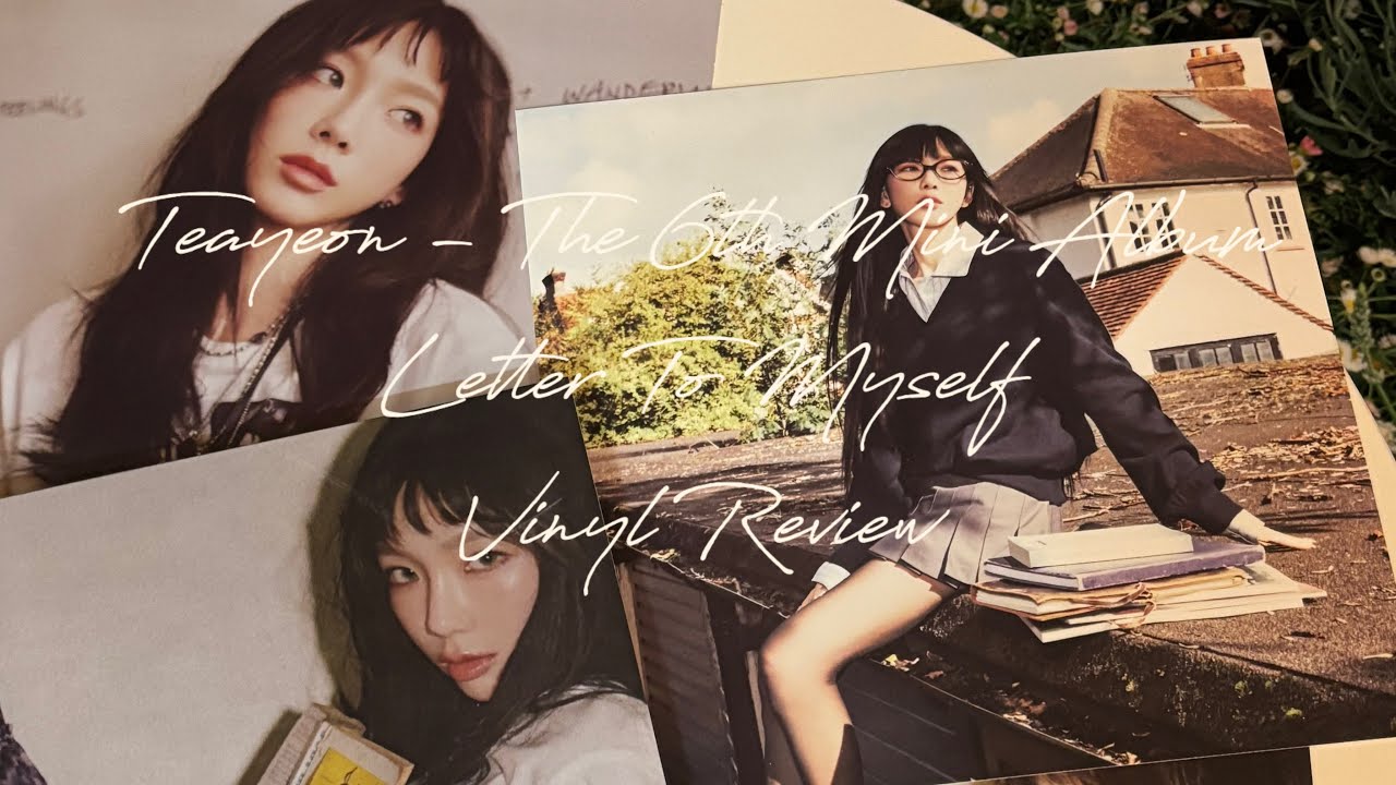 태연 Letter To Myself LP 언박싱 / 근데 턴테이블이 엉망임 / 태연 엘피 / Taeyeon vinyl