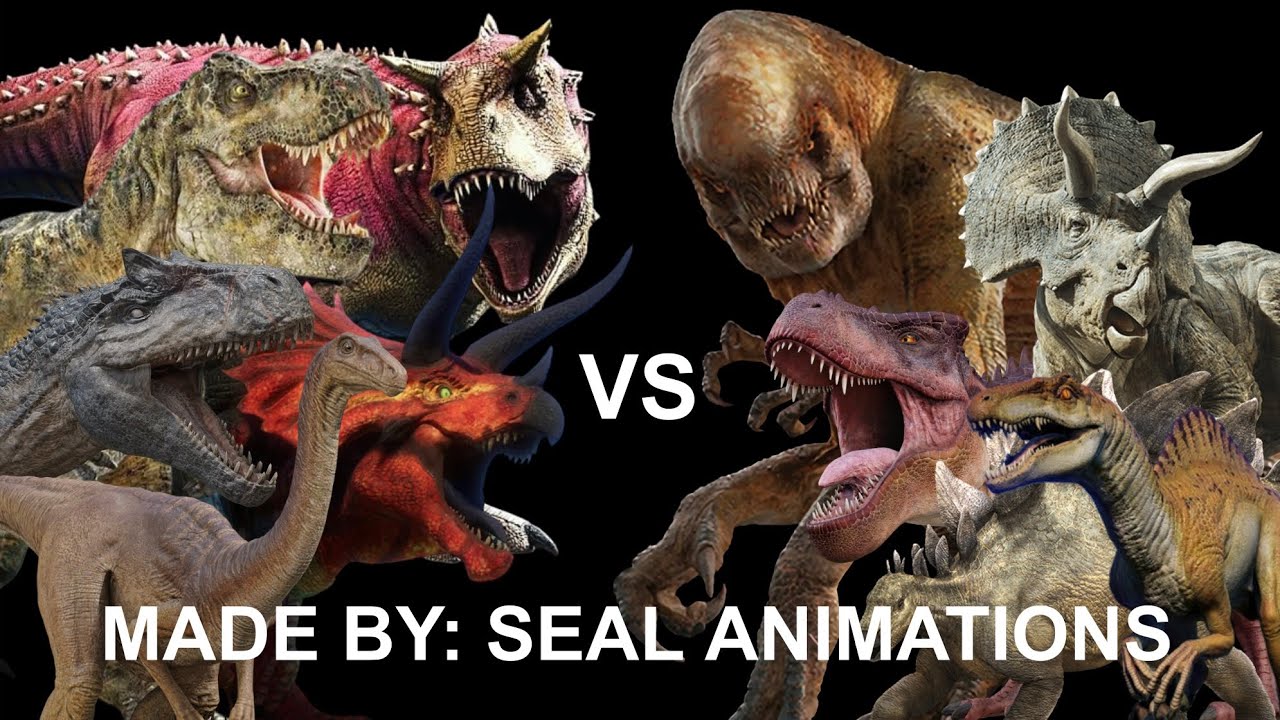 Reacting Distortus Rex vs T-Rex & Ultimasaurus & Disney Carnotaurus Animation Fight