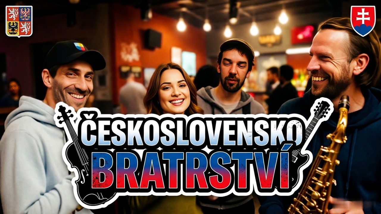 Česko Slovensko Bratrství Čardáš píseň v rychlém čardášovém rytmu s gypsy dance - Digital Pilsen