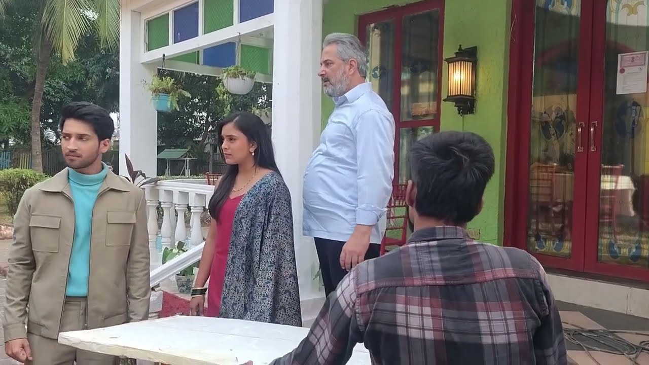 #VIRAT KA BULDOJAR#ITTI SI KHUSHI #BEHINDTHESCANE#love #BTS#SABTV#ANVITA#VIRAT#