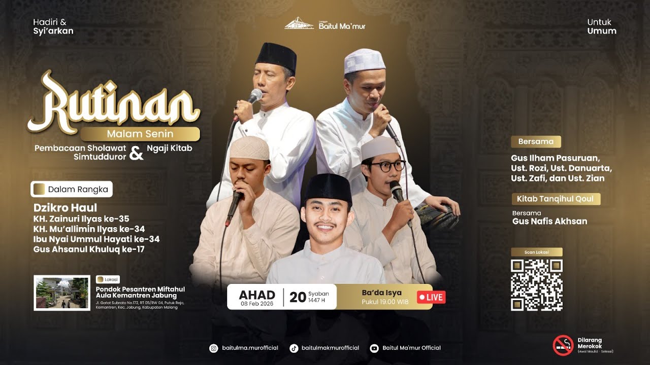 Majlis Baitul Makmur dalam rangka Haul PPMA 2026