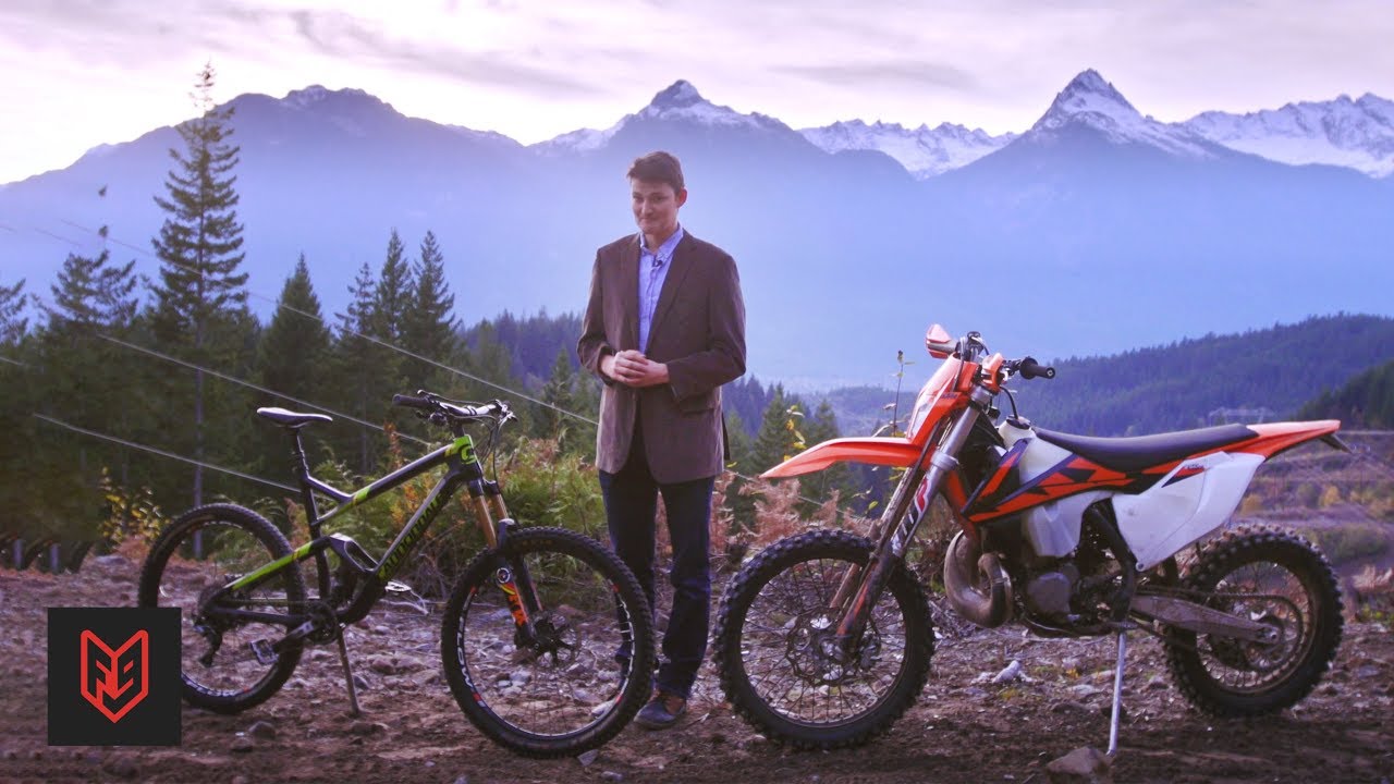 Горный велосипед против кроссового мотоцикла — обзор KTM 250 XC-W TPI