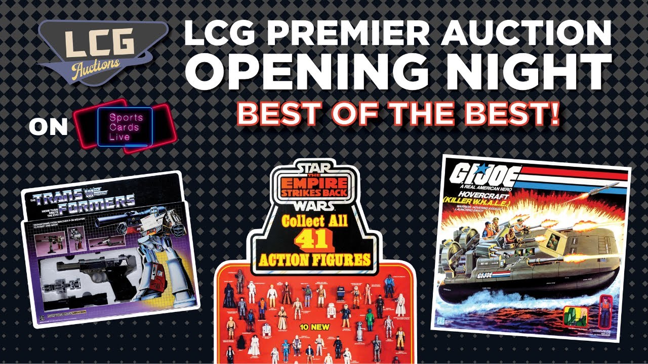 LCG Summer Premier Pop Culture Auction | Opening Night Preview