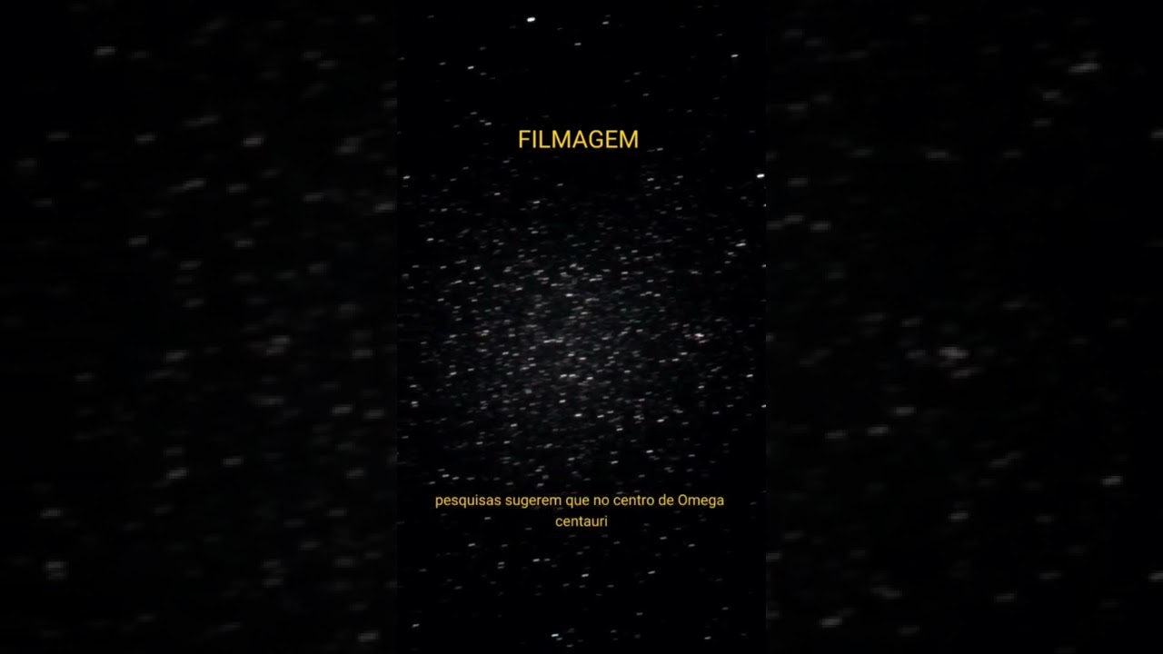 Apontei o 🔭 para o aglomerado de estrelas Omega Centauri  #astronomia #astrofotografia #telescopio
