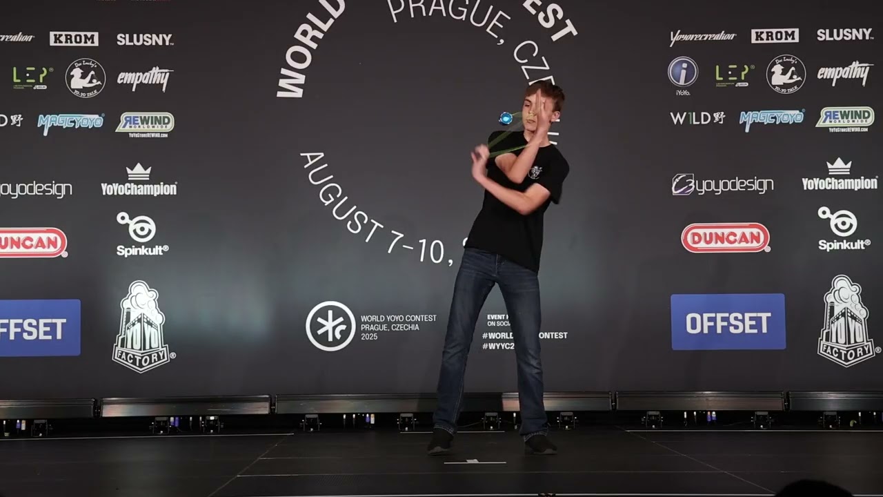 48th Place – Daniel Legge – 1A WildCard – World YoYo Contest 2025