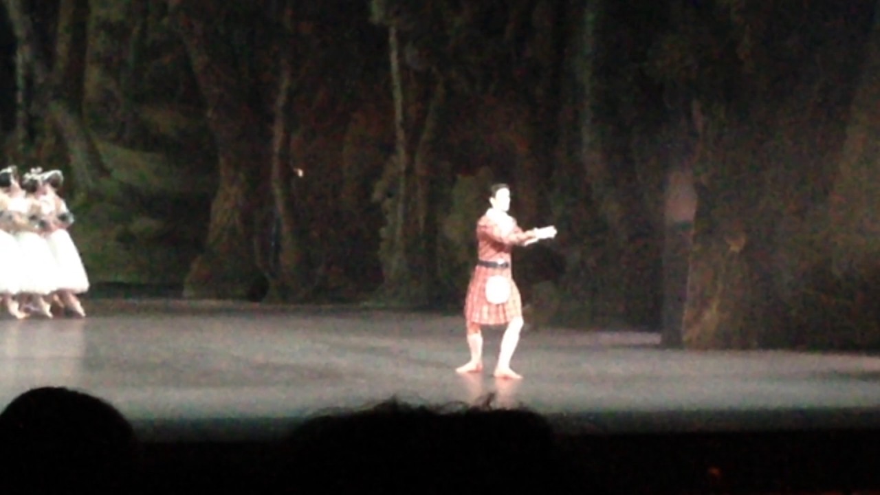 Vincent Chaillet - La Sylphide Acte 2 (1&egrave;re variation de James)