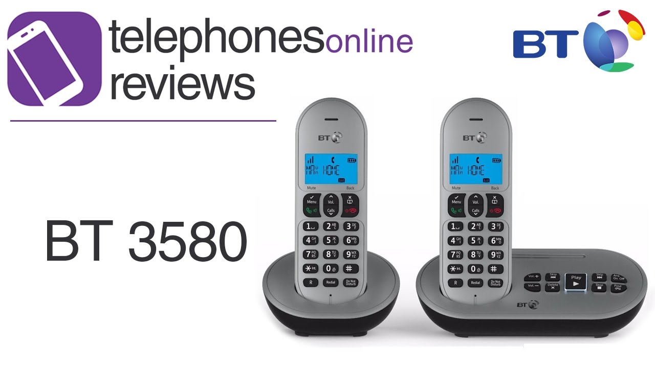 BT 3580 Digital Cordless Telephone Review By Telephones Online