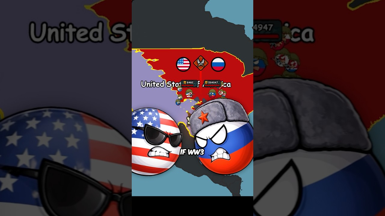 Most Unsafe Countries in WW3&hellip; 💥 #countryballs