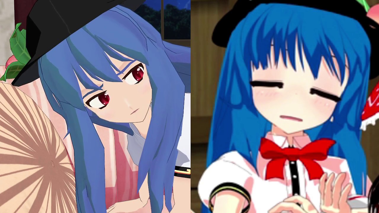 【東方MMD】浣腸天人