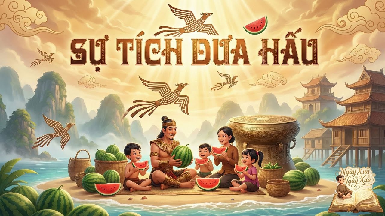 Sự Tích Dưa Hấu | Cổ Tích 3D | Ngày Xửa Ngày Xưa | The Legend Of Watermelon