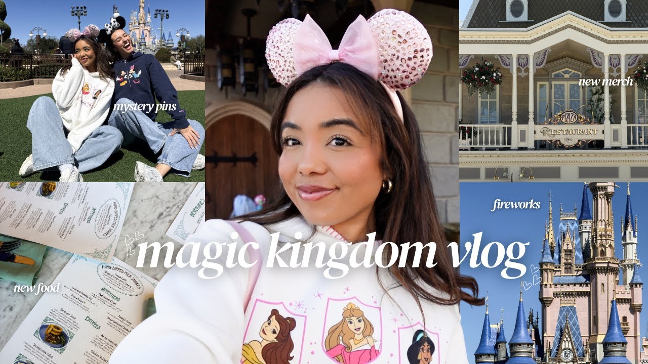 DISNEY WORLD VLOG 2026 !! (magic kingdom, food + new merch) 