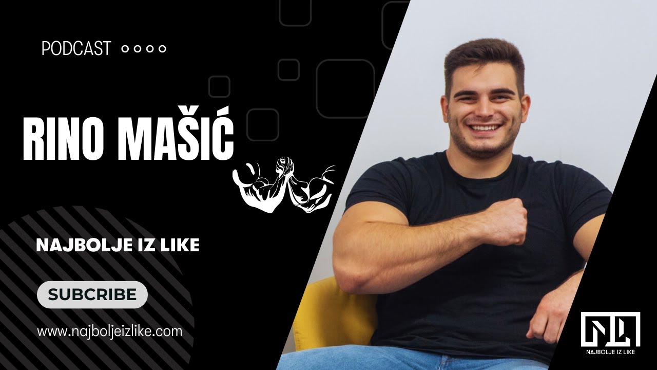 Rino Mašić: Dvostruki svjetski prvak u obaranju ruke | Najbolje iz Like