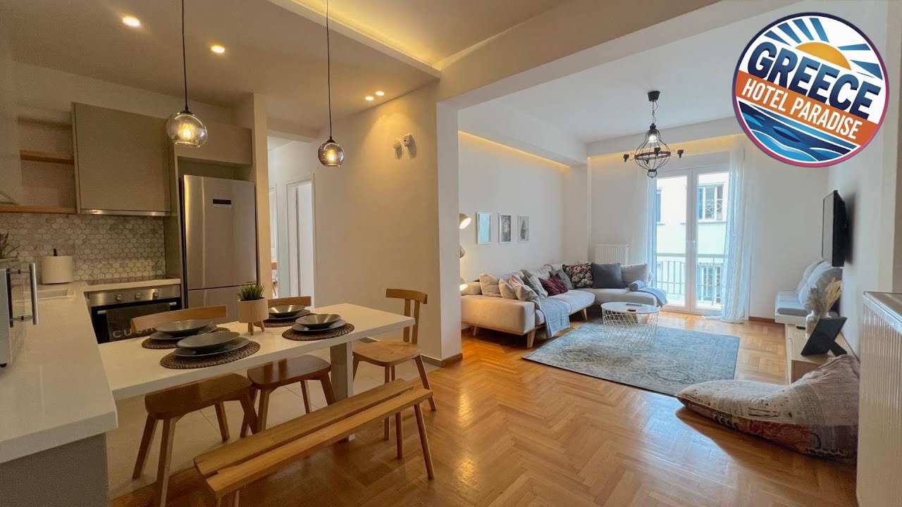 Pirgotelous Spacious 3bdr apt in Pangrati | Athens, Greece | Hotel Review 🛏️