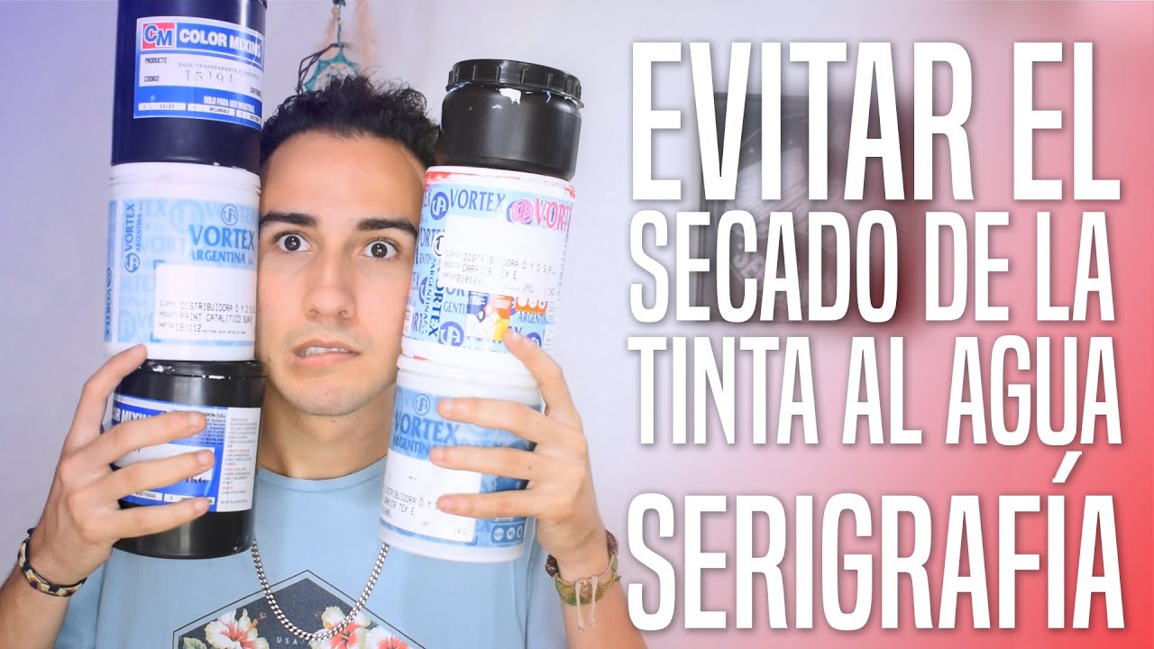 5 TIPS PARA EVITAR EL SECADO DE LAS TINTAS AL AGUA /#SERIGRAF&Iacute;A