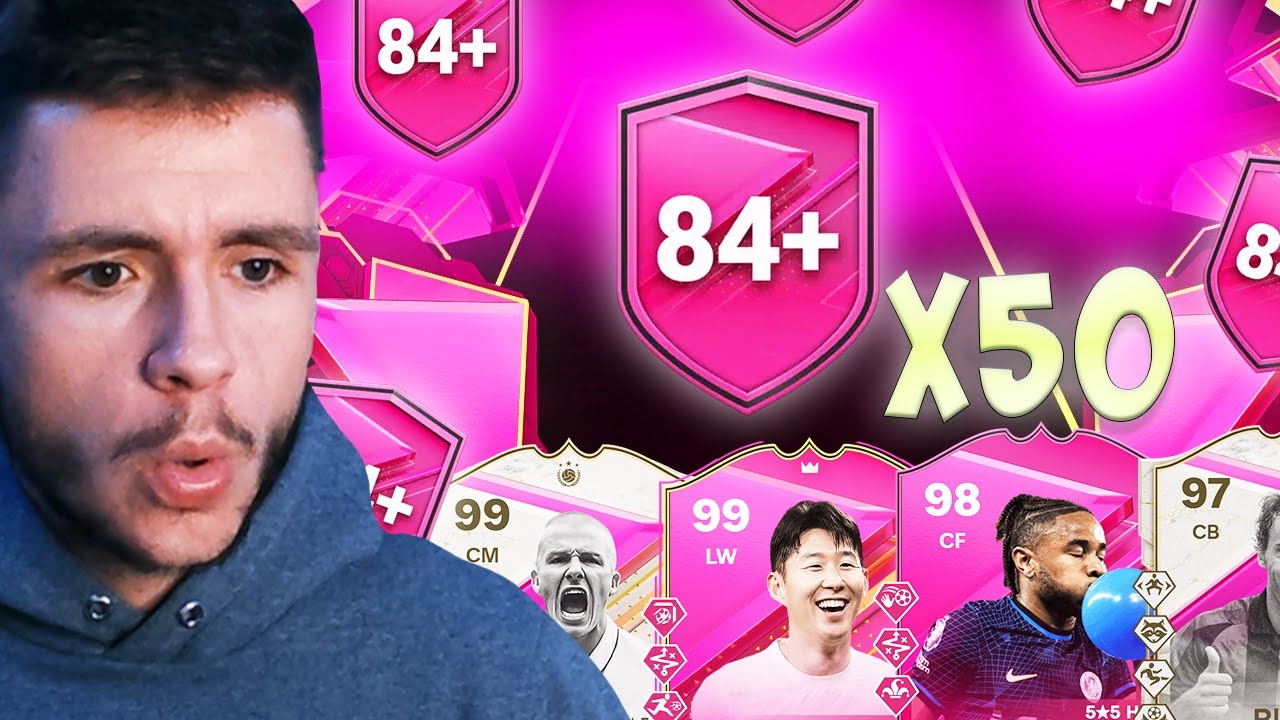 I OPENED 50 84x10 UPGRADE PACKS FOR THE FUTTIES TEAM 5 PROMO!! - EA FC 24 ULTIMATE TEAM