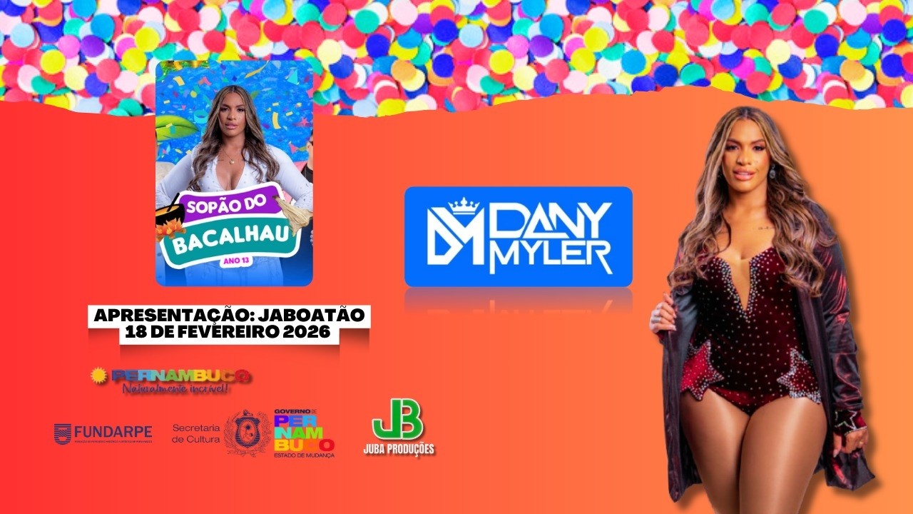 Dany Myler no Bloco Sopão do Bacalhau Jaboatão-PE