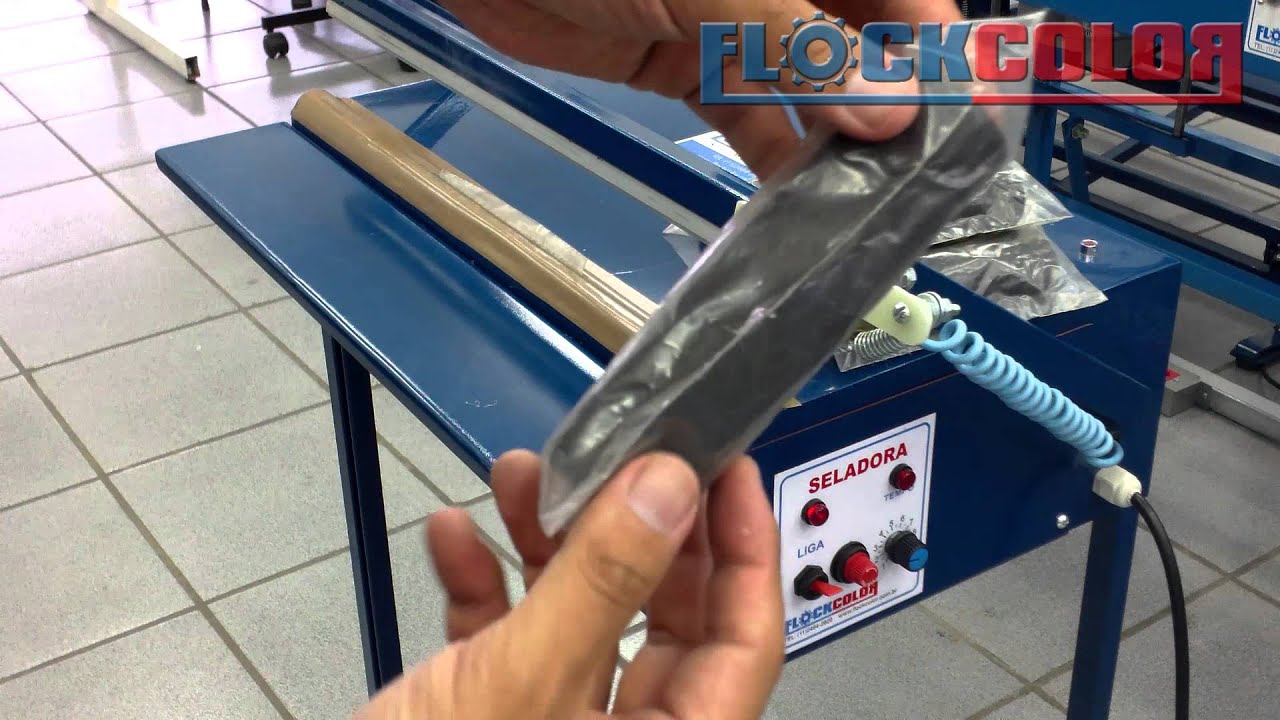 Seladora Industrial 50cm - Resistência de fio 1mm (sela e corta)