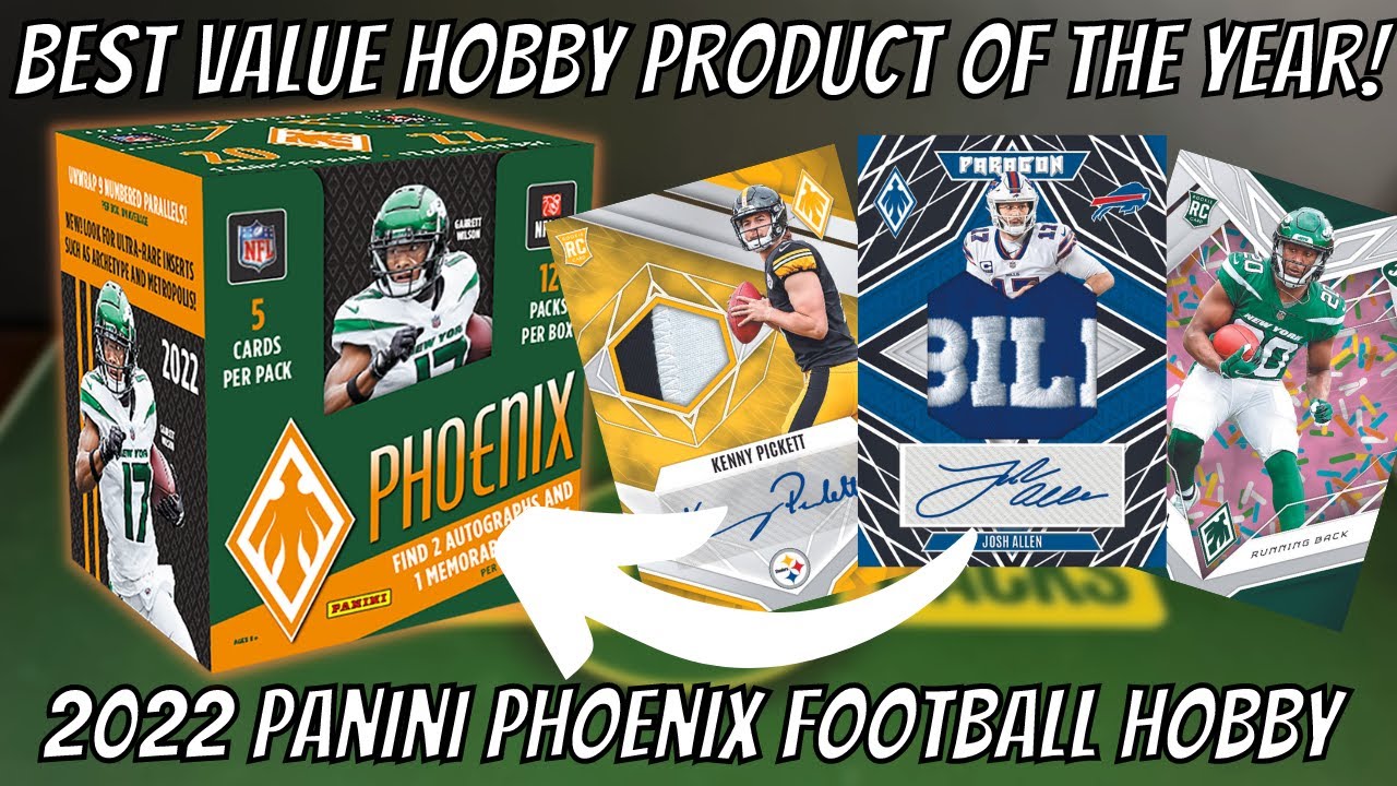 HIGHLY UNDERRATED SET! 2022 Panini Phoenix Football Hobby Box