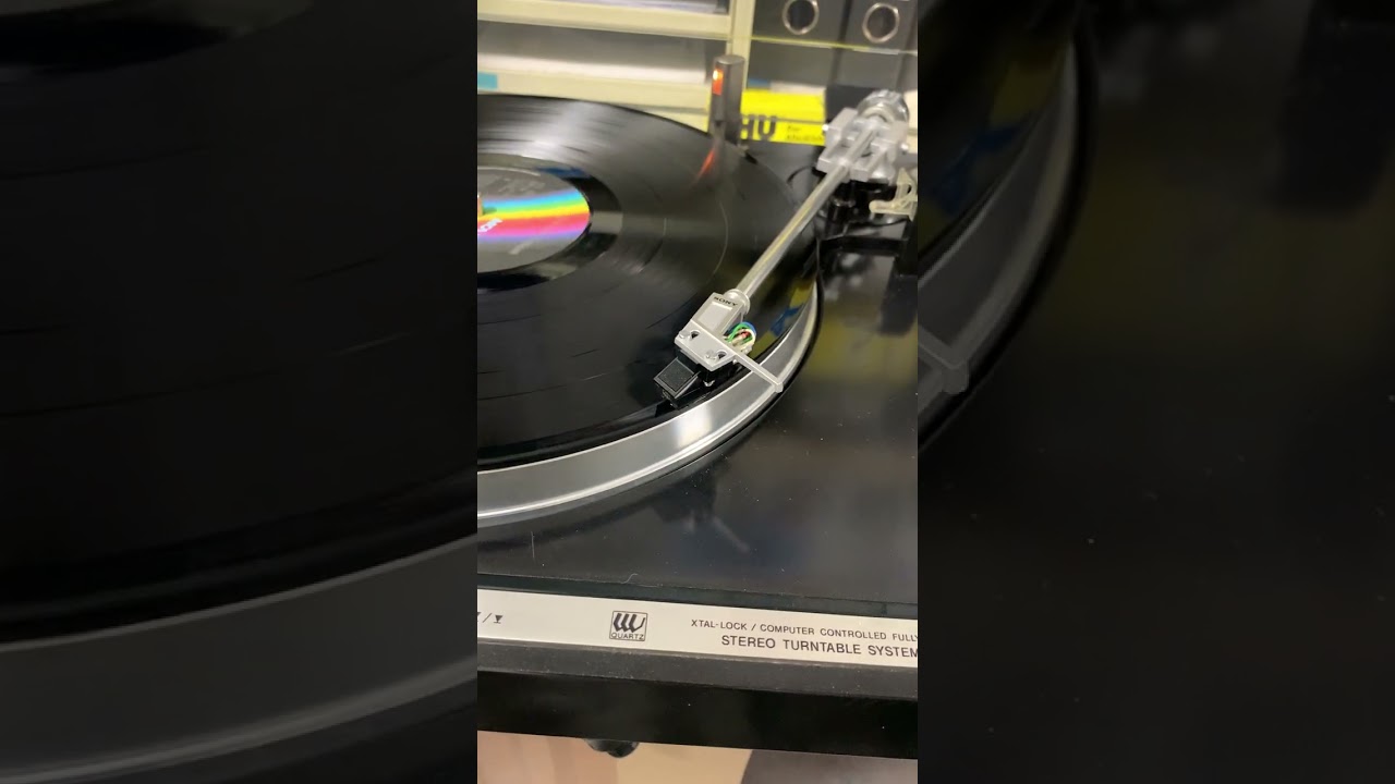 Sony PS-X55 mit AT95e mit schwarzer Nadel ....und einigen Problemchen?