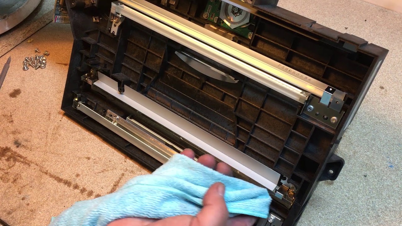 Ros cleaning - Limpieza de laser Xerox DC 242 252 240 250 260 Docucolor How to