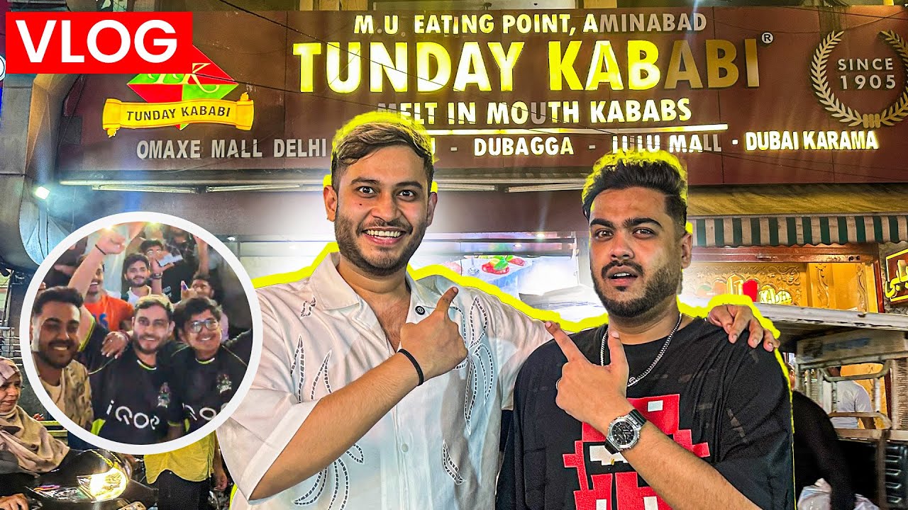 Exploring Lucknow Ke Tunday Kabab 🤤 Ft.@MortaL  & @8bit MAMBA