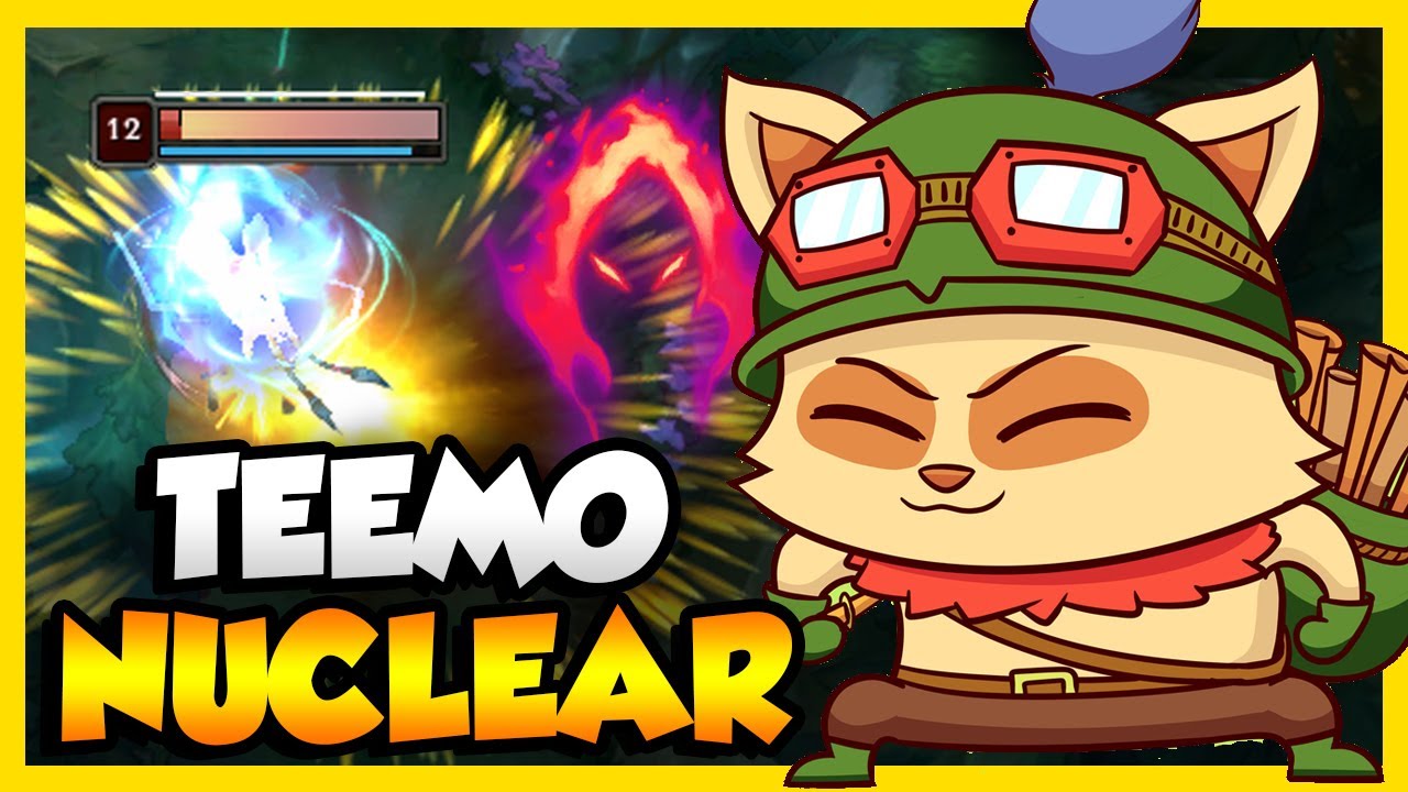 🤣 TEEMO ONE SHOT CON UN HONGO,  LOS TILTEA Y ME FOCUSEAN 🤣 | LEAGUE OF LEGENDS.