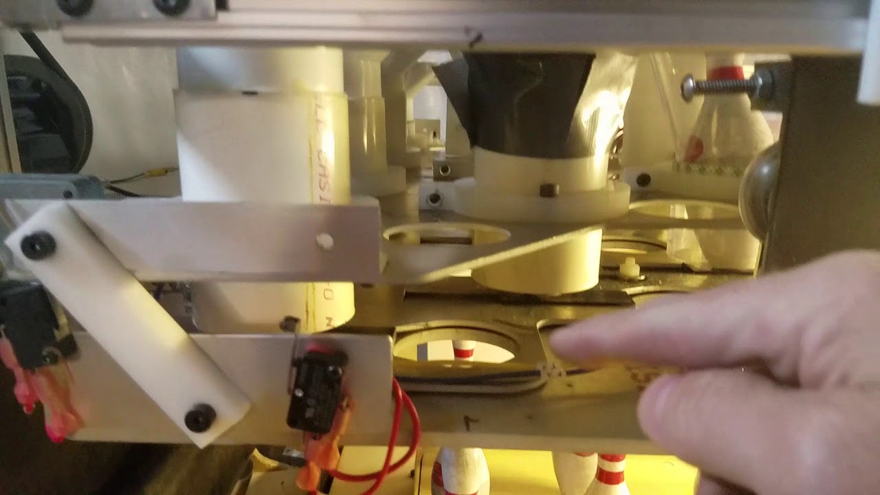 Half scale pinsetter explained-proof of concept design