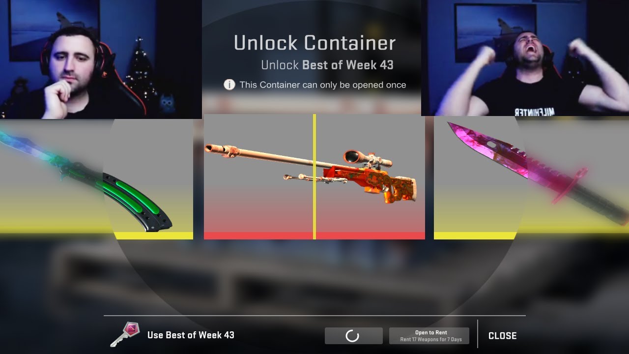 BEST TRADE UPS AND CASE OPENINGS IN COUNTER-STRIKE 2 (WEEK 43)