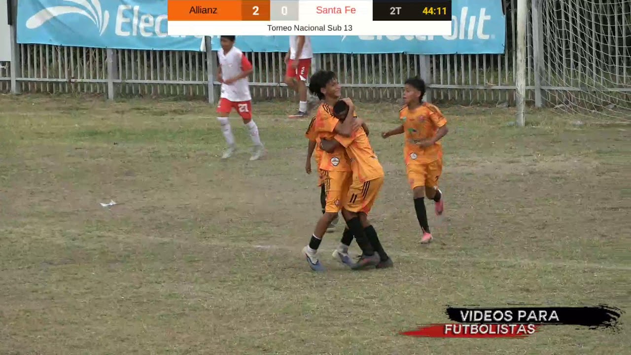 Allianz Palmira vs Santa Fe... Torneo Nacional Sub 13