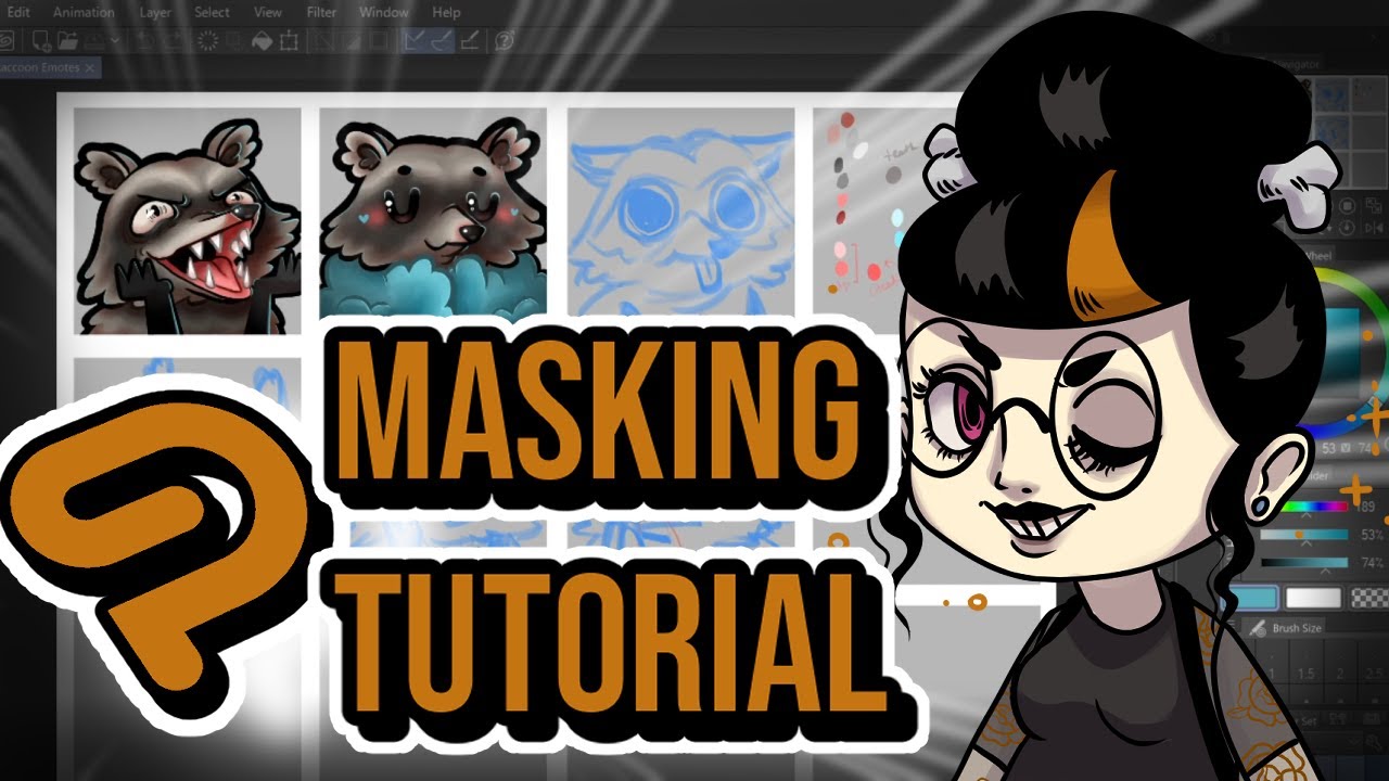 Layer Masking - Clip Studio Paint Quick Tips - CSP Tutorial