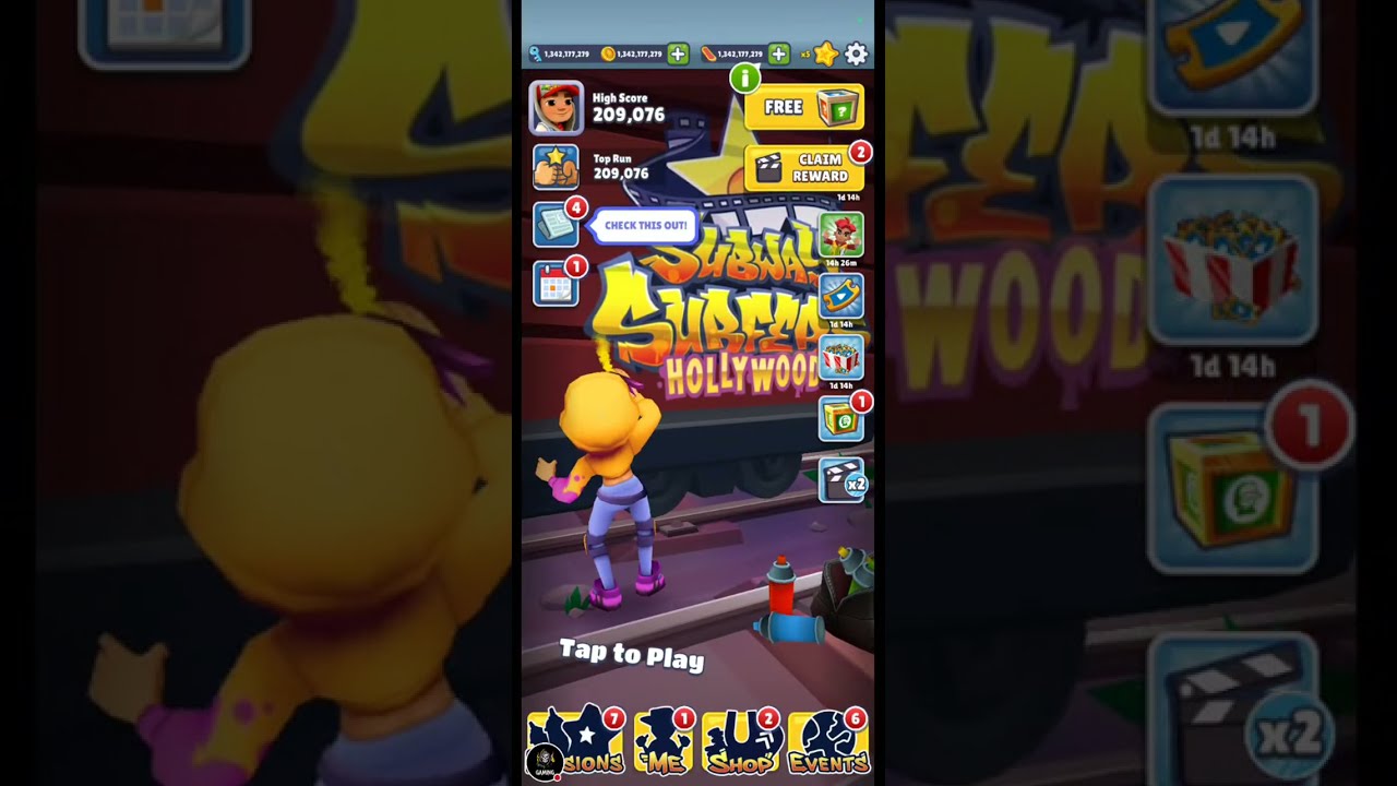 🛑 LIVE Subway Surfers 🔥 New High Score Challenge | Hindi Gameplay 2026