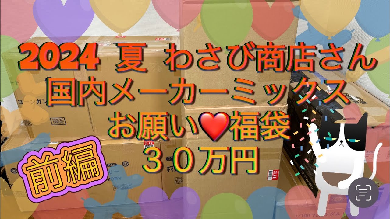 2024夏のわサび商店 福袋！国内メーカーミックス30万円！！