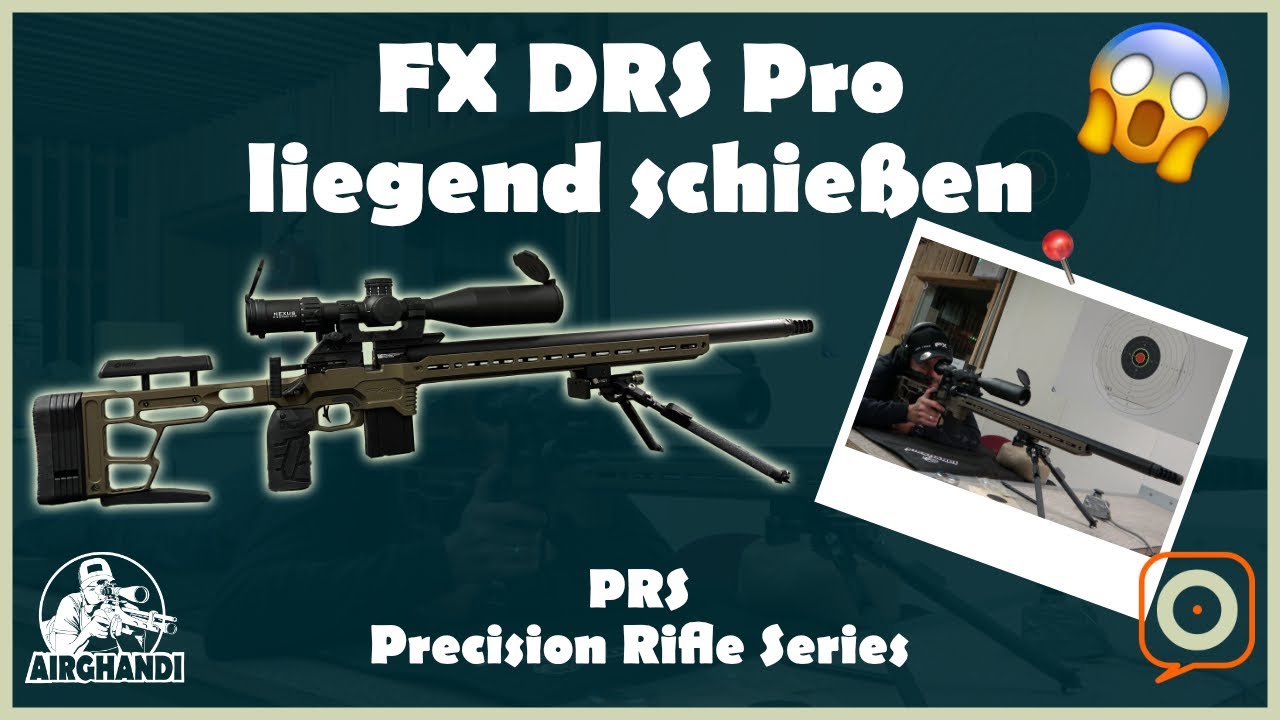 FX DRS Pro - liegend schie&szlig;en (Precision Rifle Series)
