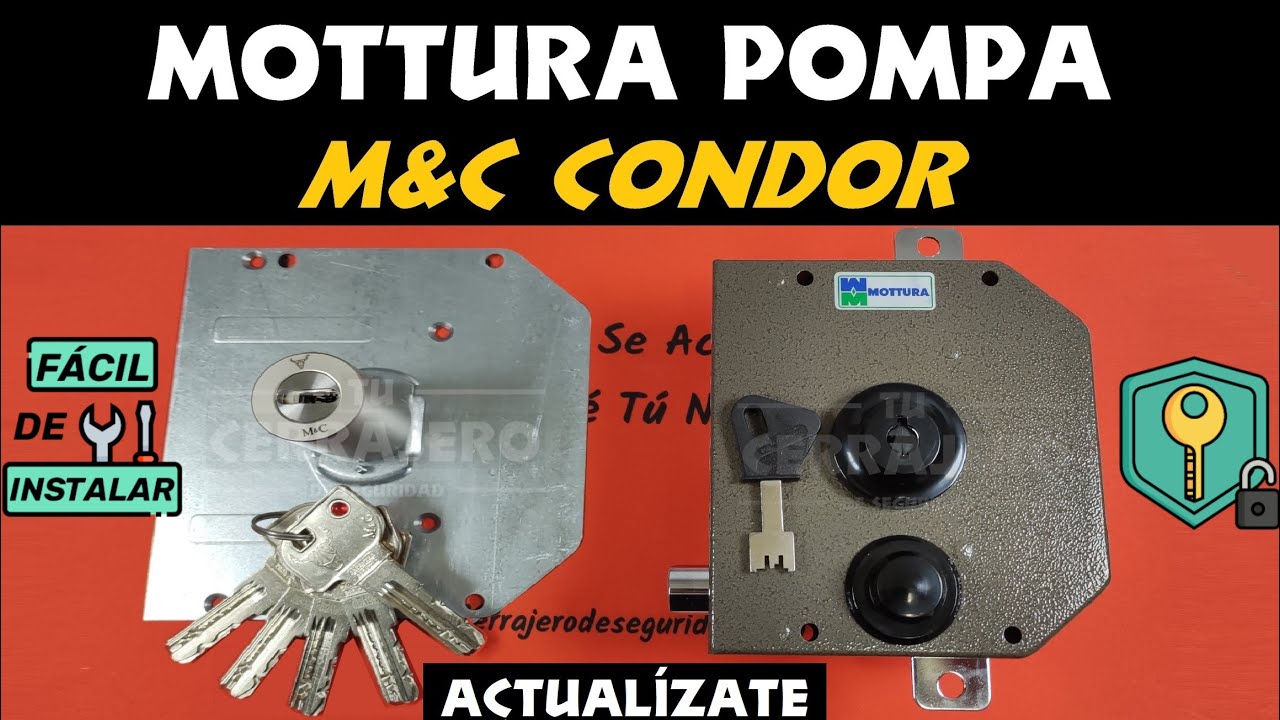 MOTTURA M&C CONDOR POMPA [ACTUALIZACION] MOTTURA POMPA [Sobreponer PERFIL EUROPEO]