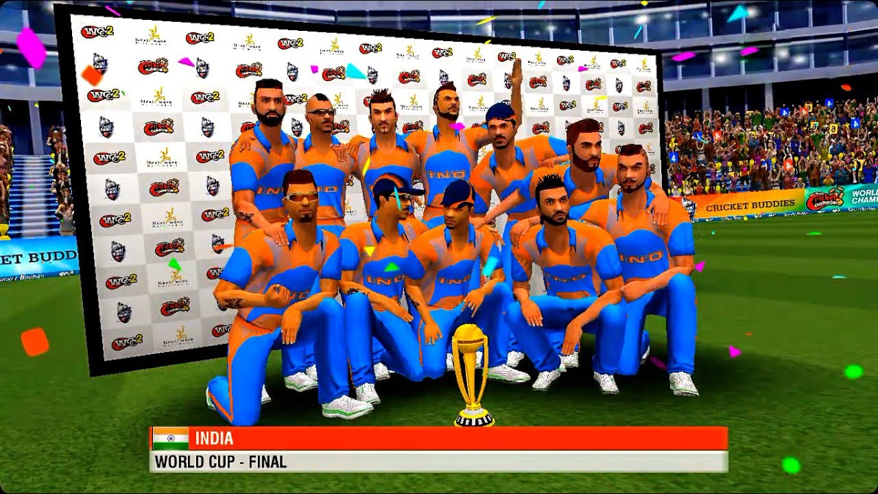 wcc2 update 2019 world cup Final match Gameplay (India VS Australia)