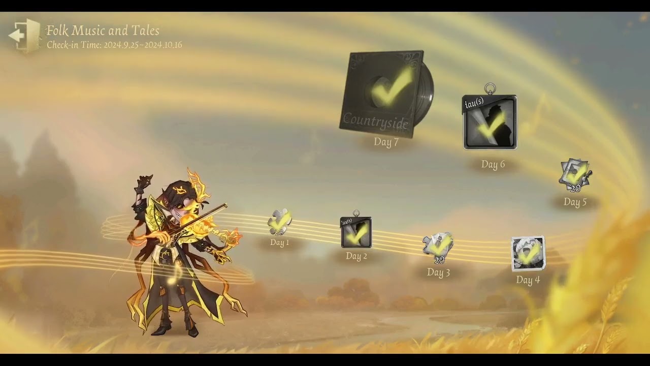 Identity V OST - Pastoral Melodies/Folk Music and Tales (Autumn Harvest Event)