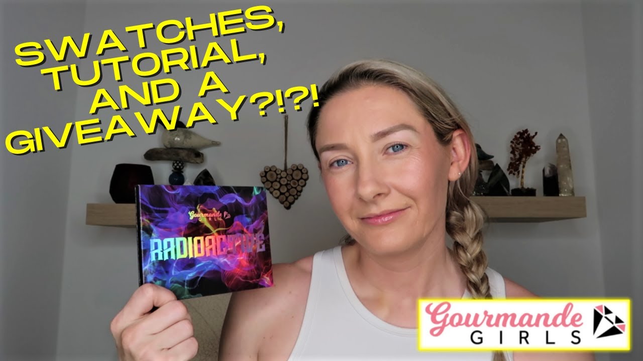 NEW Radioactive palette from Gourmande Girls!!! Plus a giveaway!!!!