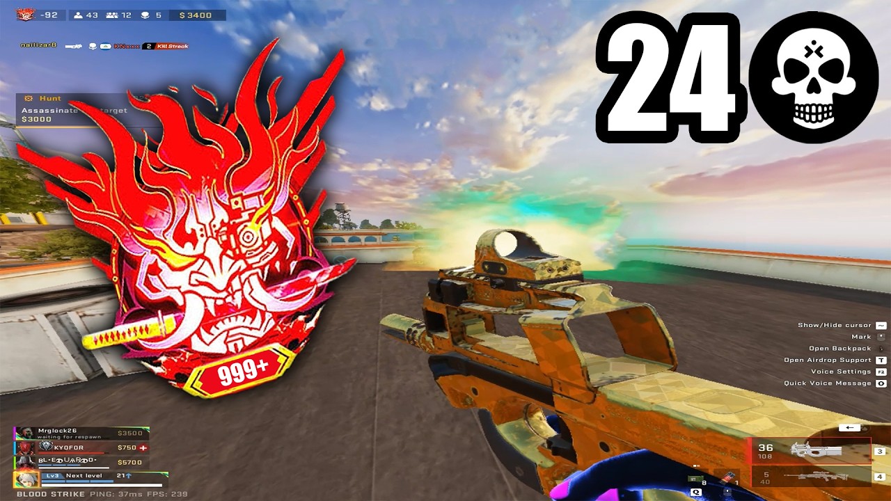 BLOOD STRIKE - 24 KILLS GAMEPLAY - RANKED SEASON 15