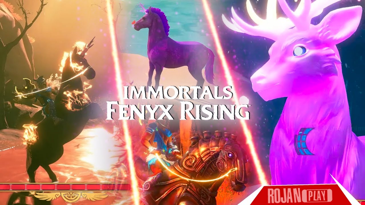 C&oacute;mo conseguir TODAS LAS MONTURAS LEGENDARIAS de IMMORTALS FENYX RISING