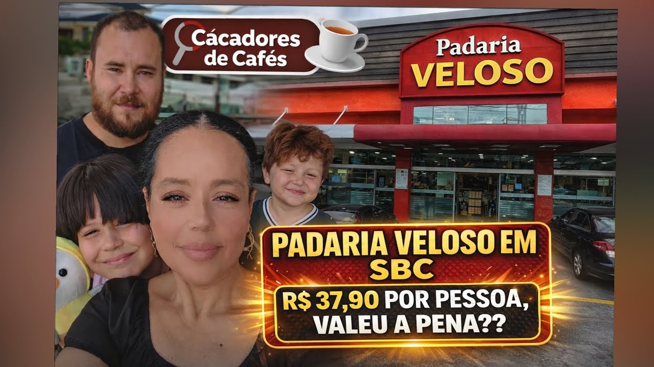 Testamos o Café da Manhã da Padaria Veloso em SBC – R$37,90 Vale Mesmo a Pena?