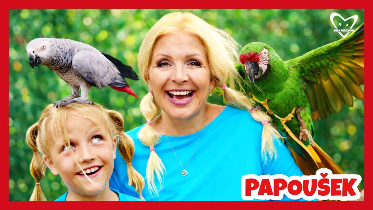 M&iacute;&scaron;a Růžičkov&aacute; - Papou&scaron;ek - P&iacute;sničky pro děti - Cvič&iacute;me s M&iacute;&scaron;ou 10