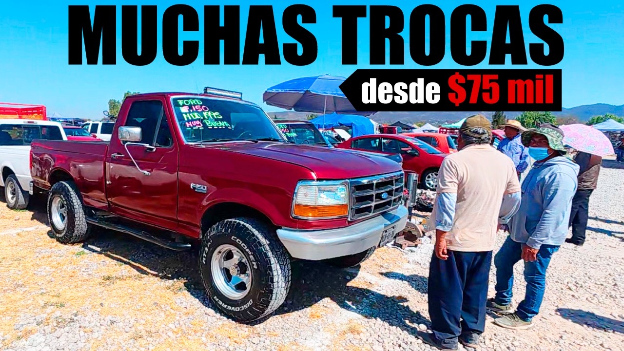 Muchas TROCAS chidas desde $75 mil pesos - Ofertas en Tianguis de Actopan Hidalgo